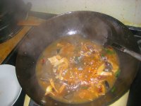 血豆腐烧羊肚