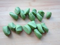 菠菜汁香菇猪肉饺子