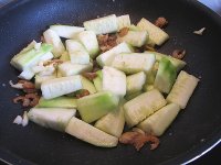 鸡蛋虾米炒丝瓜
