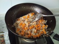 南瓜青豆焖饭