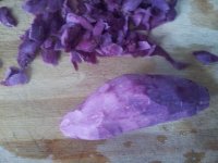 紫薯小蒸包