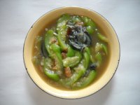 丝瓜海米皮蛋汤