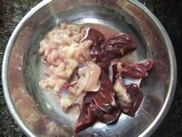 豆腐干炒肾杂