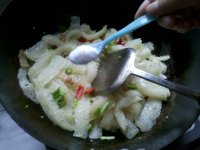 双椒肉片肉皮