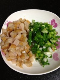 肉卷鸡蛋炒饭