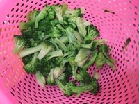 腩肉腊肠炒西兰花