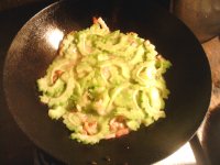 苦瓜炒肉片