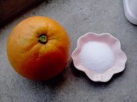 盐蒸橙子