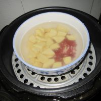 红豆地瓜糊