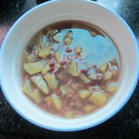 红豆地瓜糊
