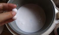 双色丸子西米露
