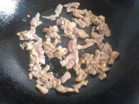 青菜未炒肉丝