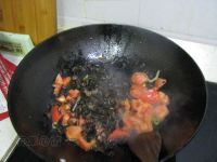 番茄木耳肉丁炒饭
