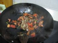 番茄木耳肉丁炒饭