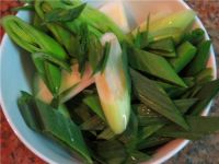 青蒜炒咸鱼