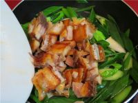 青蒜炒咸鱼