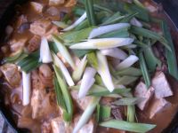 泡菜排骨豆腐汤