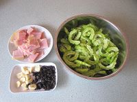 培根蒜头豆豉炒苦瓜