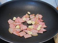 培根蒜头豆豉炒苦瓜