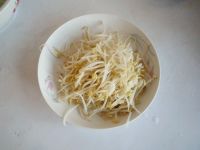 香菜拌绿豆芽