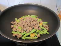 牛柳粒炒豆角