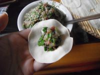 猪肉白菜韭菜水饺