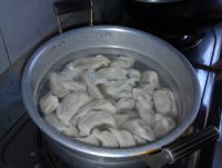 猪肉白菜韭菜水饺