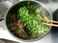 猪肉白菜韭菜水饺