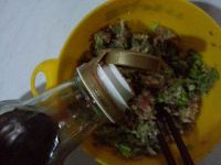 龙豆角平菇馅饺子
