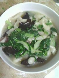 青菜排骨手工面