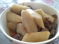 西红柿牛肉炖山药