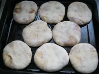 全发面油盐烧饼