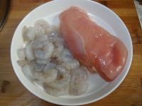鸡丁炒虾仁