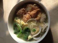 油面筋鸡蛋面