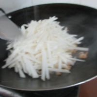 虾米炒萝卜