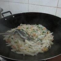虾米炒萝卜