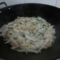 虾米炒萝卜