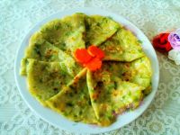 芹菜早餐饼