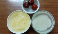 山药红枣银耳粥