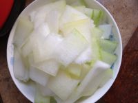 清炒冬瓜
