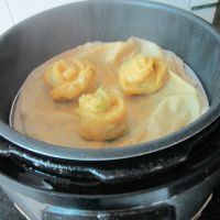 南瓜香葱卷