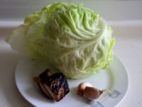 腊肉包菜