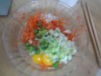 心形胡萝卜鸡蛋饼