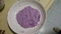 豆馅紫薯糯米球