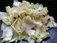 炝炒小白菜
