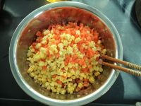 胡萝卜玉米猪肉蒸饺