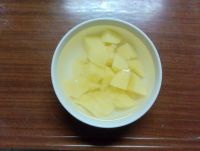 清烧土豆块