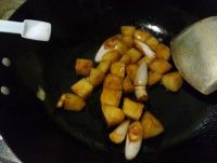 清烧土豆块