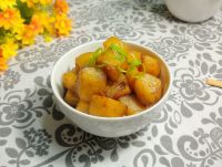 清烧土豆块