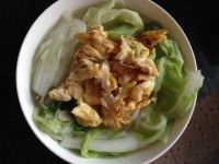 鸡蛋青菜土豆粉